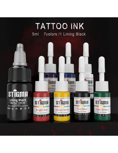 Kit de Tatuaje Inalámbrico STIGMA 2025 con Batería 1400 mAh