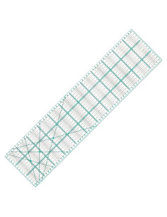 Regla de Acolchado Acrílica 15x60cm Antideslizante MANUFORE