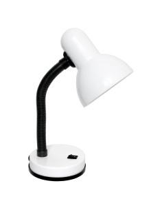 Lámpara de Escritorio Simple Designs LD1003-WHT Blanca con Cuello Flexible