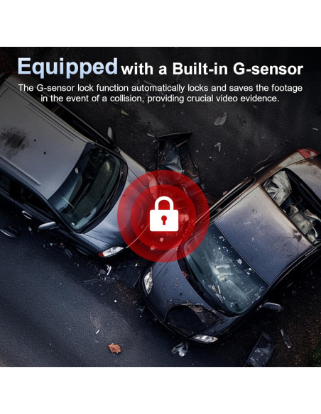 Cámara de Tablero IusZup ZD59 4K Triple 320 GPS WiFi 32GB