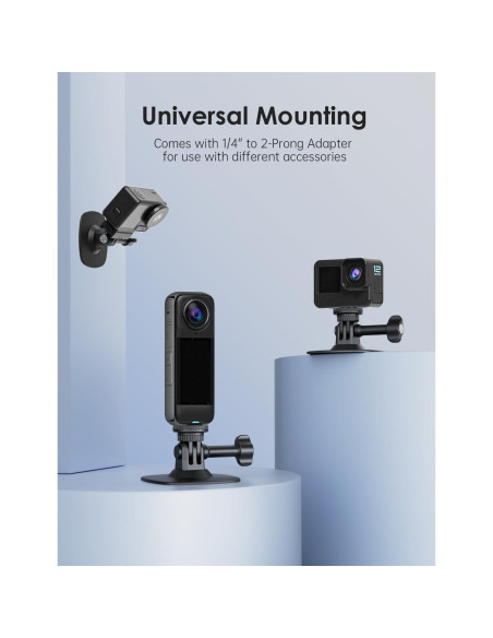 Soporte Adhesivo Flexible Maectech para Cámaras de Acción - 2 Pcs