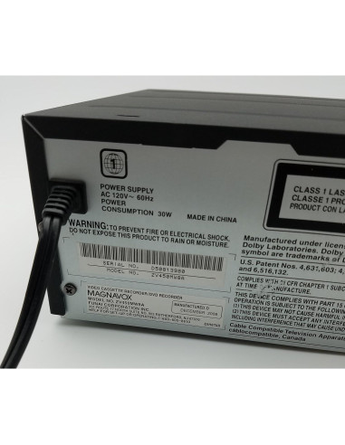 Grabador DVD y VCR Magnavox ZV450MW8 con Sintonizador Digital