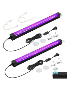 Barra de luz negra UV 395nm 18W 40.1cm 2Pack - Shenzhen Cuixinghua