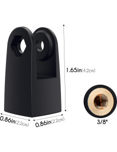 Filtro Pop HyperX QuadCast con Adaptador - Reducción de Ruido 2