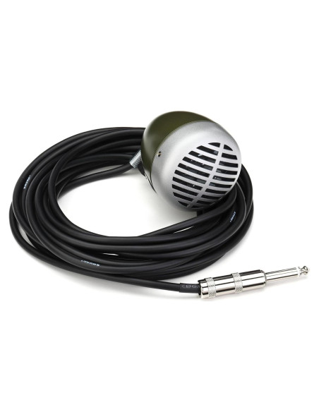 Micrófono Dinámico Shure 520DX Bala Verde 6.1m Cable