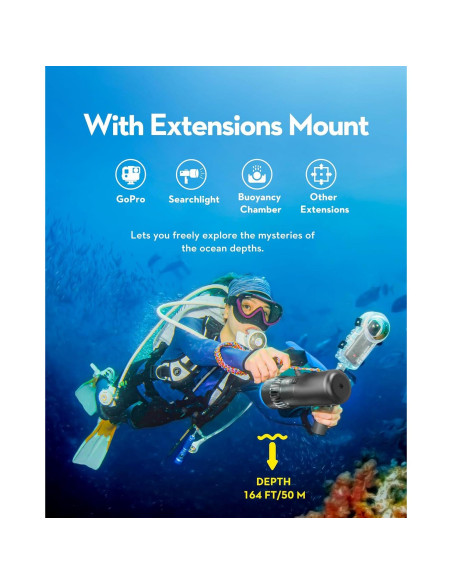 Scooter Submarino PENG KUN K5 Modular 2m/s 50m Profundidad Scooter Submarino PENG KUN K5 Modular 2m/s 50m Profundidad