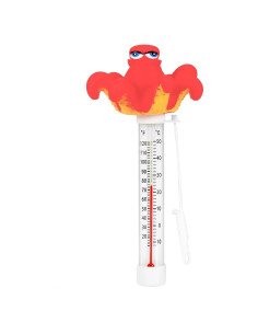 Termómetro Flotante para Piscina XY-WQ Pulpo Grande Fácil de Leer