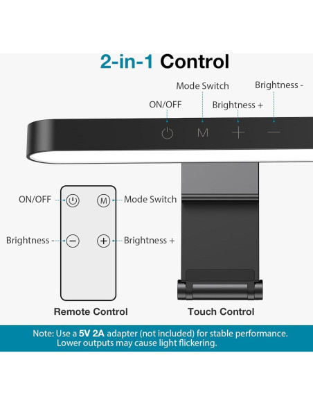 Luz de Conferencia InnoGear LED para Videollamadas con Control Remoto