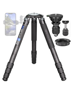 Trípode Profesional WEYLLAN LX9 Fibra de Carbono 40mm 40kg