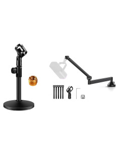 Soporte de Micrófono de Escritorio InnoGear con Brazo Ajustable 27-39 cm