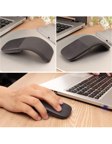 Ratón Inalámbrico Plegable Gong Fang Hua M53 Negro 2.4G USB