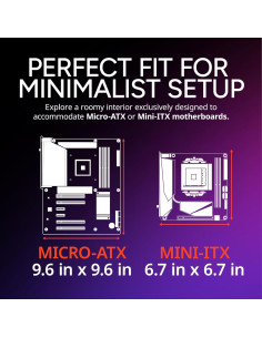 Caja de PC Cooler Master Elite 301 Lite Blanca Micro-ATX 2