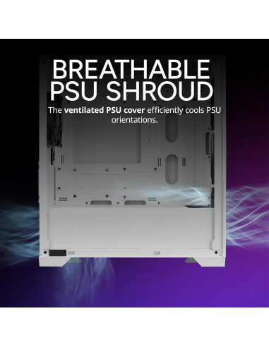 Caja de PC Cooler Master Elite 301 Lite Blanca Micro-ATX