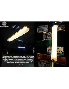 Linterna Inflable Solar ZTARX STS86 - 4 Modos, IP66, 4000mAh 2