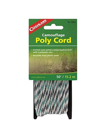 Cuerda de Polipropileno Coghlan's 15.2 m Camuflaje 6 mm