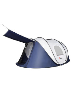 Carpa Pop Up Peirhw para 2-4 Personas, Impermeable y Rápido Montaje