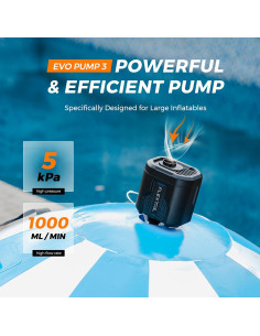 Bomba de Aire Eléctrica FLEXTAILGEAR EVO 3 5kPa 1000L/min 2