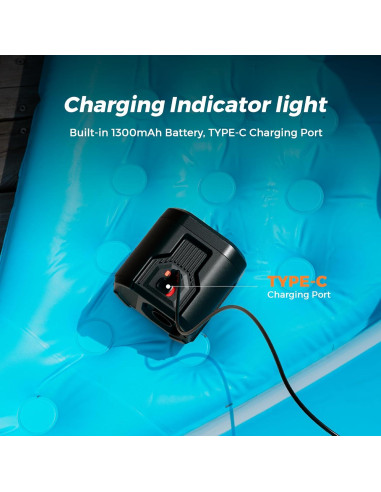 Bomba de Aire Eléctrica FLEXTAILGEAR EVO 3 5kPa 1000L/min