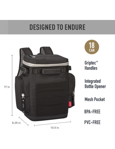 Mochila Enfriadora THERMOS Icon 18 Latas Granito 20L
