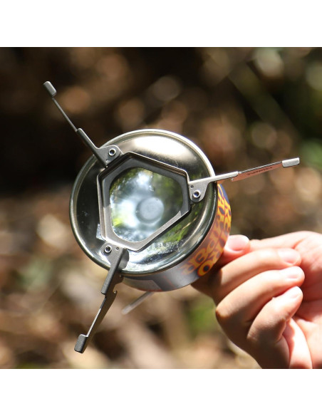 Soporte de Cartucho de Gas Fire-Maple ASH - Titanio Ligero