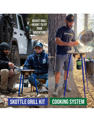 Kit de Cocina Skottle TemboTusk con Patas Ajustables 2023