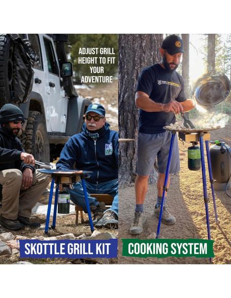 Kit de Cocina Skottle TemboTusk con Patas Ajustables 2023