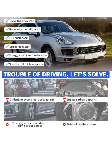 Controlador de Acelerador Electrónico YIBEICO 805 - 9 Modos