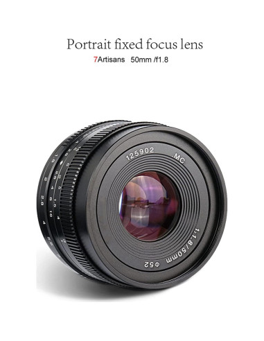 Lente 50mm F1.8 para Fujifilm XT4/XS10/XT3/XT30 - Profesional