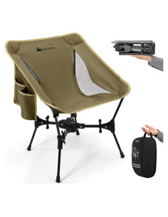 Silla de Camping Plegable Gonex GXGN1173 Caqui 150kg