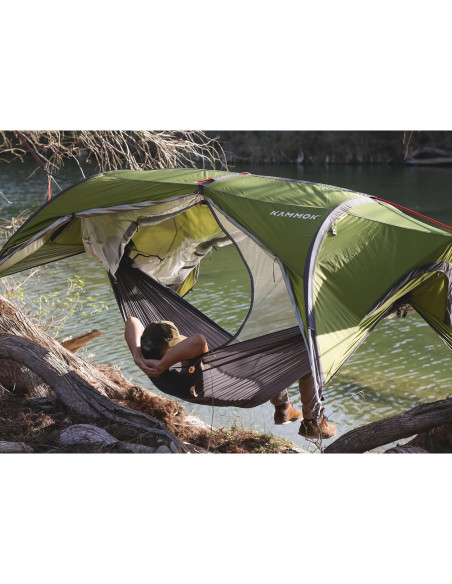 Carpa de Camping KAMMOK Sunda 2.0 para 2 Personas Verde