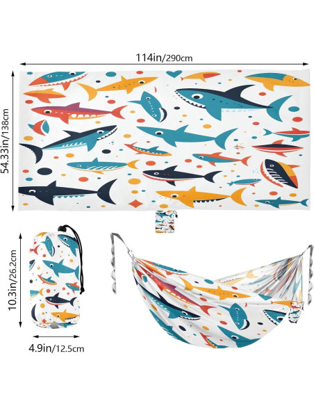 Hamaca de Camping Ligera Vigetue 150kg con Correas y Bolsa