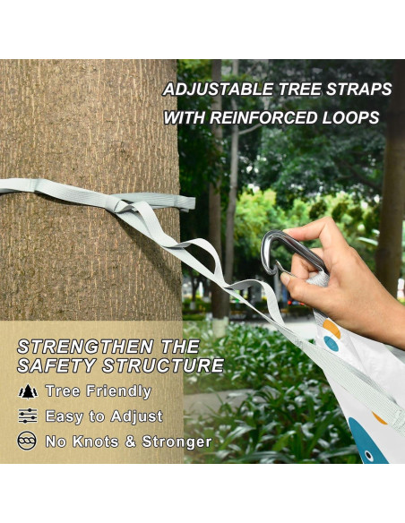 Hamaca de Camping Ligera Vigetue 150kg con Correas y Bolsa