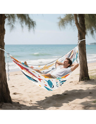 Hamaca de Camping Ligera Vigetue 150kg con Correas y Bolsa