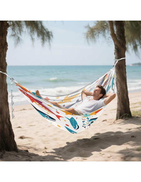 Hamaca de Camping Ligera Vigetue 150kg con Correas y Bolsa