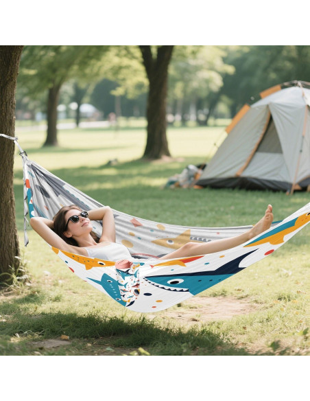 Hamaca de Camping Ligera Vigetue 150kg con Correas y Bolsa