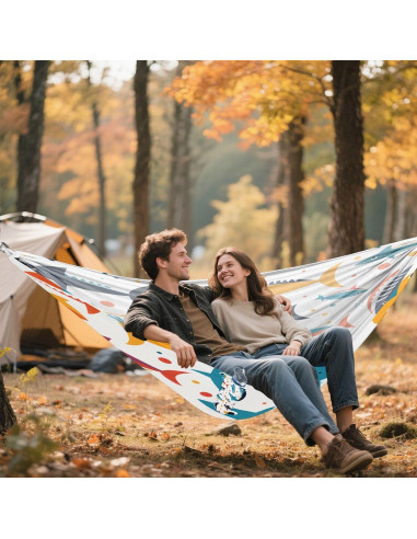 Hamaca de Camping Ligera Vigetue 150kg con Correas y Bolsa