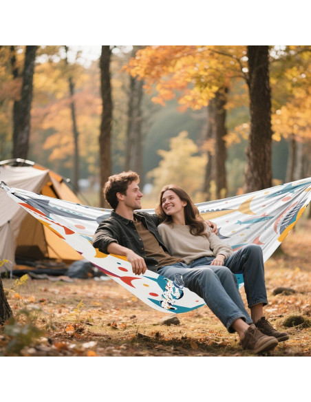Hamaca de Camping Ligera Vigetue 150kg con Correas y Bolsa