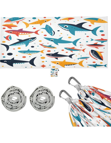 Hamaca de Camping Ligera Vigetue 150kg con Correas y Bolsa