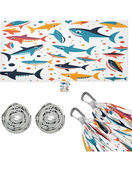 Hamaca de Camping Ligera Vigetue 150kg con Correas y Bolsa