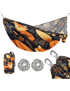 Hamaca Portátil PYBUG 300kg con Correas Ajustables y Bolsa 2