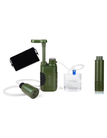 Bomba de Filtro de Agua Purewell 1400 ml/min Portátil