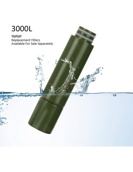Bomba de Filtro de Agua Purewell 1400 ml/min Portátil