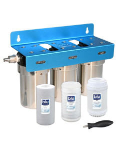 Sistema de Filtro de Agua Blu Technology TRIO 0.2 Micrones
