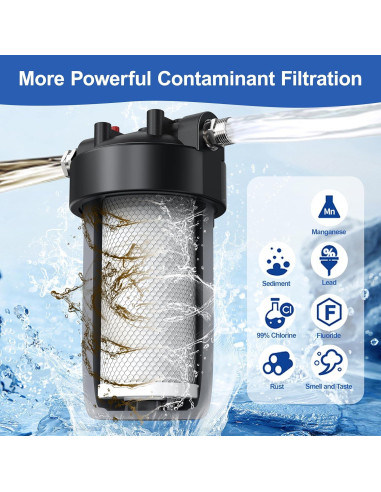 Filtro de Agua Kintim KTM-04 6 Capas 0.5 Micrones 22.7 LPM