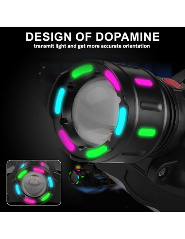 Linterna Frontal Recargable Minsk MH-8507 800 Lúmenes IPX4