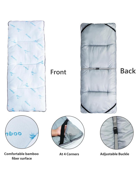 Almohadilla de Camping Gehannah 189.9x70.1 cm Suave y Liviana