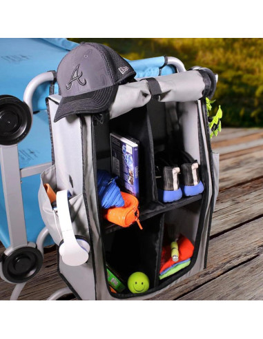 Cabina de Almacenamiento Plegable Disc-O-Bed Kid-O-Bunk Gris