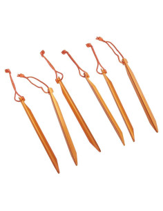 Estacas de Pluma Kelty 6 Unidades Aluminio 7001