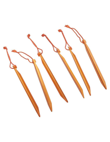 Estacas de Pluma Kelty 6 Unidades Aluminio 7001