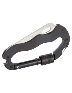 Sheffield 12173 Wilco 4-en-1 Carabiner Multi Tool EDC